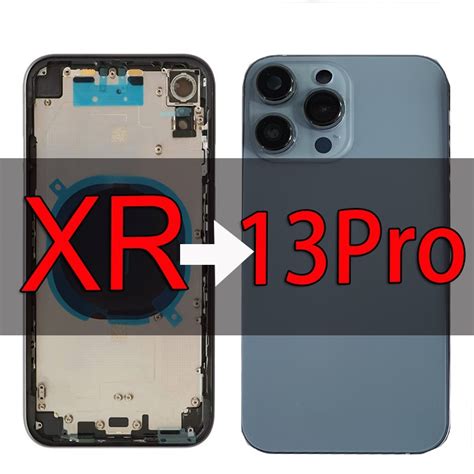 Diy For Phone XR Housing Like To 13 Chassis XR Convert To 13pro