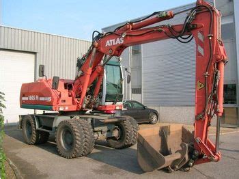 ATLAS 1605 M AWE5 Wheel Excavator Wheel Excavator From Germany For Sale