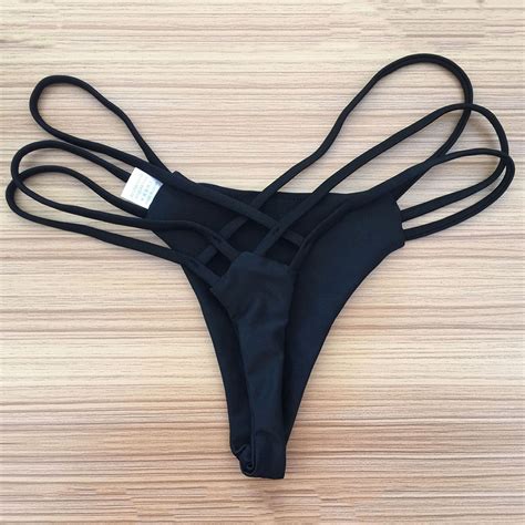 Brazilian Sexy Bikini Bottoms Briefs Sex Two Piece Separates Swimming Swimsuit Biquinis G