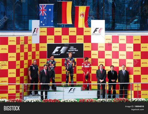 Formula 1 Podium Image And Photo Free Trial Bigstock