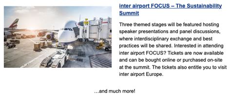 Get Ready For Inter Airport Europe 2023