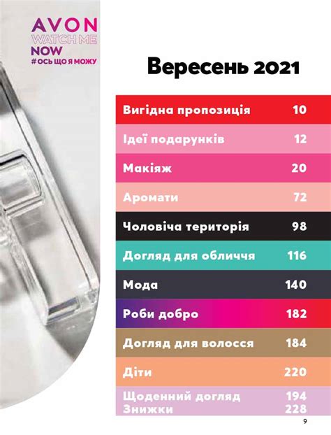 Действующий каталог Эйвон Украина 09