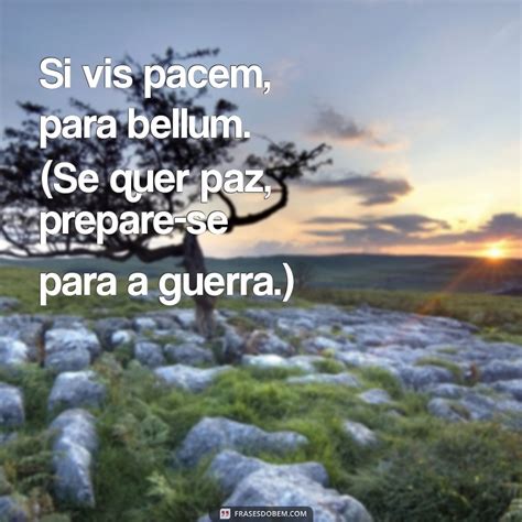 Se Quer Paz Prepare-se Para A Guerra Latim