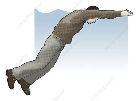 man floating face  illustration stock image