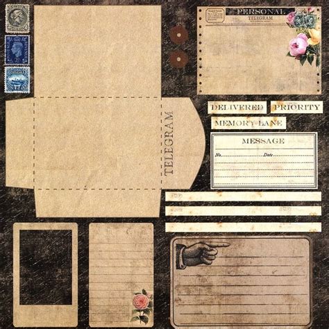 Free Printable Scrapbook Templates Doctemplates