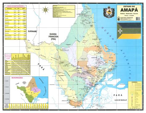 Mapa Estado Do Amapa - Mapa Do Estado Amapa - FDPLEARN