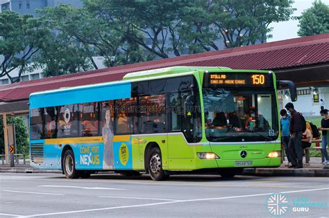 Bus 150 SBS Transit Mercedes Benz Citaro SBS6876B Land Transport Guru