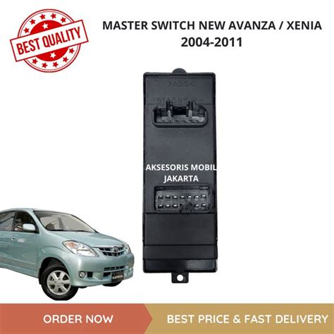 Jual Saklar Pusat Master Switch Power Window Pintu Avanza Xenia