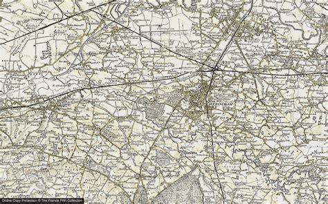 Old Maps Of Dunham Massey Hall Greater Manchester