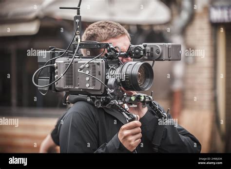 scene cameraman shooting  film scene   camera