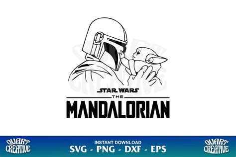 Star Wars The Mandalorian SVG Gravectory