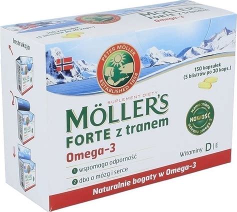 Moller's Forte Omega 3 150 κάψουλες | Skroutz.gr