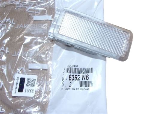 Interior Lamp New Original 6362.N6 6362N6 Citroen Peugeot