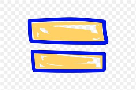 Png doodle equals sign typography | free image by rawpixel.com / Aum ...