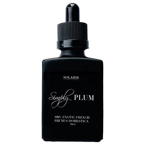 Solaris Labs NY Simply Plum 100% Pure Plum Seed Oil