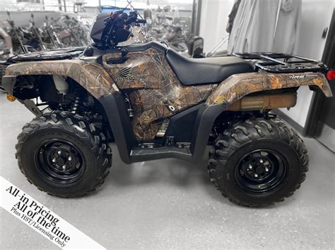 Used 2022 Honda Rubicon 520 Camo In Grand Bend Southwest Marine