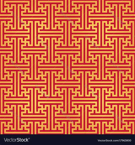 Swastika Ornament Seamless Pattern Royalty Free Vector Image