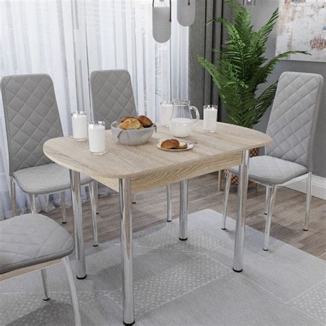 Стол обеденный FORTmeb Раздвижной Европейский, 109х68х75 см - купить по ...