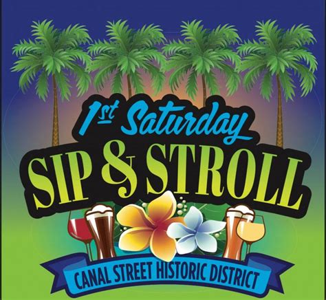 Sip Stroll Canal Street Historic District