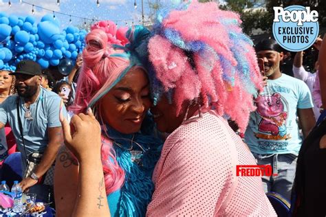 Pregnant Da Brat And Wife Jesseca Host Sex Reveal Party For Baby Photos
