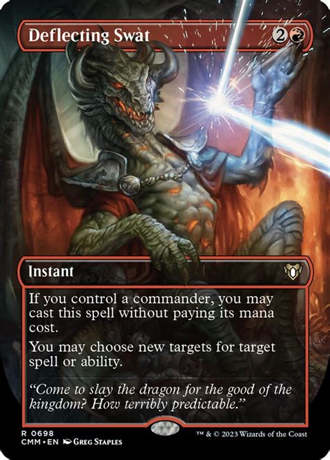 Deflecting Swat · Commander Masters Cmm 214 · Scryfall Magic The