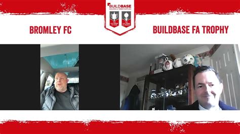 Tony Incenzo Interviews Bromley FC Manager Andy Woodman Buildbase FA