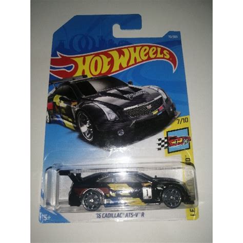 Hot Wheels Hotwheels Cadillac Ats V Ats V R Black Shopee Malaysia