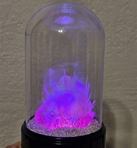 Made a small display for a raw aetherium crystal. Lights up from the ...