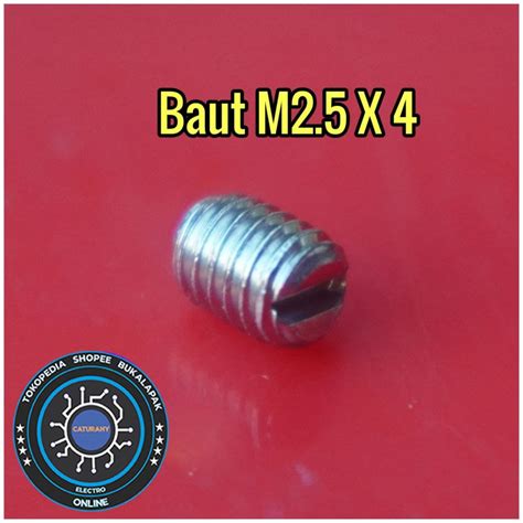 Jual Baut Tanam M X Min Minus Stainless Steel Shopee Indonesia