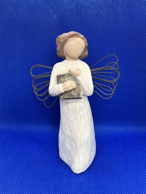 Willow Tree Angel Of Learning By Susan Lordi 1999 Demdaco Angel With Book Ebay