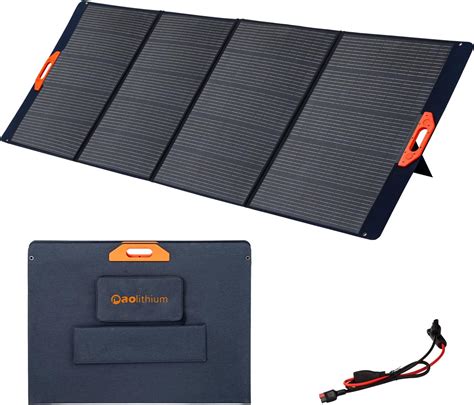 Amazon AOLITHIUM Paneles solares portátiles panel solar de 36 V y