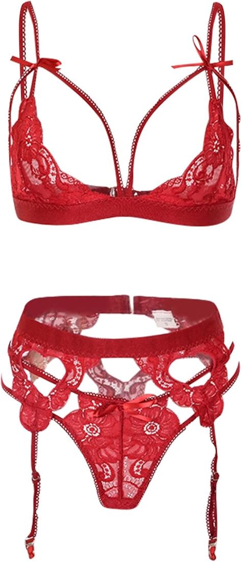 Sexy Dessous Damen Für Sex Latex Dessouse Sexy Frauen reizvolle Wäsche heißer Spitzen BH Satz