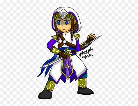 Zelda Sheik Assassin Hd Png Download 550x600 1927429 Pinpng