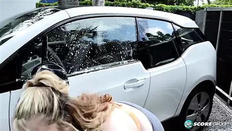 Cj Woods At The Car Wash Blonde Blonde Porn By Xlgirls Xhamster