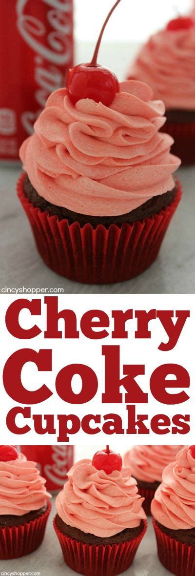 Cherry Coke Cupcakes CincyShopper Cupcake Cakes Cupcake Recipes