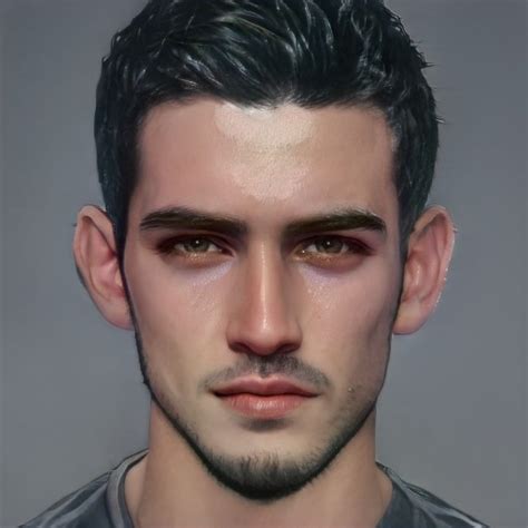 Artbreeder Male Face Cellar Face Claims Makeup Looks Older Avatar Nova Digital Art