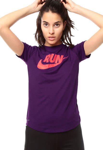 Camiseta Morada Nike Compra Ahora Dafiti Colombia