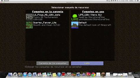 Como Poner Paquete De Texturas En Minecraft Para Win And Mac Todas Las Versiones Youtube