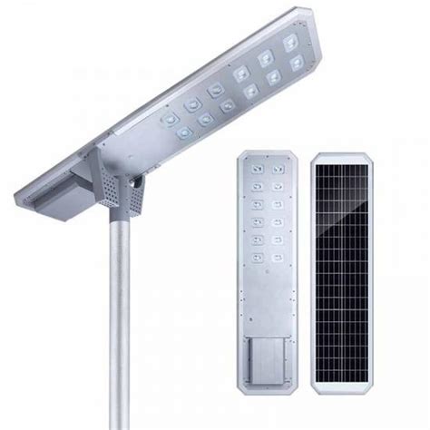 All In One Solar Led Street Light Watt Lm Electric Mall