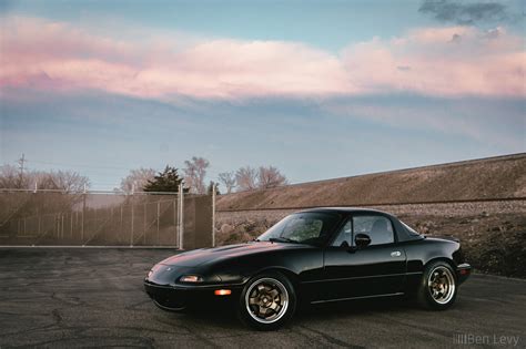 Black Mazda Miata During Sunset BenLevy