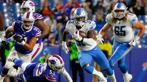 WATCH: Detroit Lions RB Tion Green's jaw-dropping TD vs. Buffalo Bills