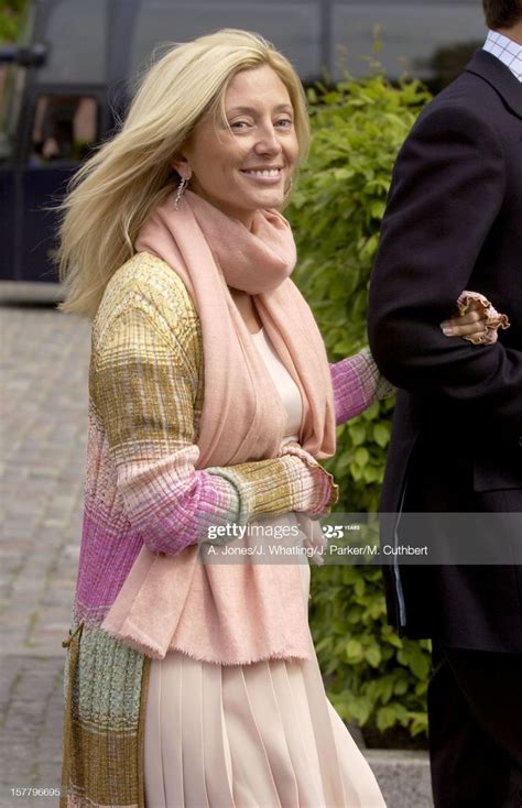 Crown Princess Marie Chantal Of Greece Attends A Luncheon Onboard The