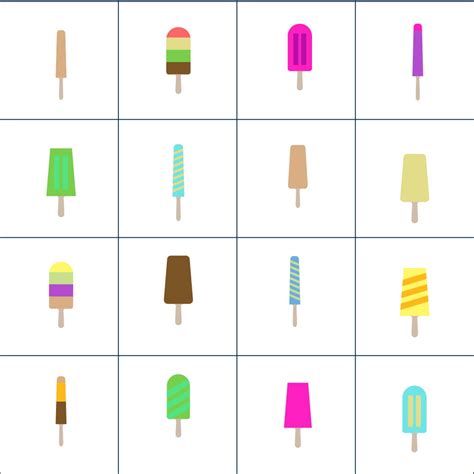 Popsicle Illustration Set Masterbundles