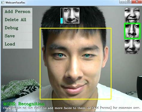 correct face  recognized  scientific diagram