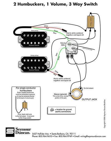 Guitar Wiring Diagram Dimarzio