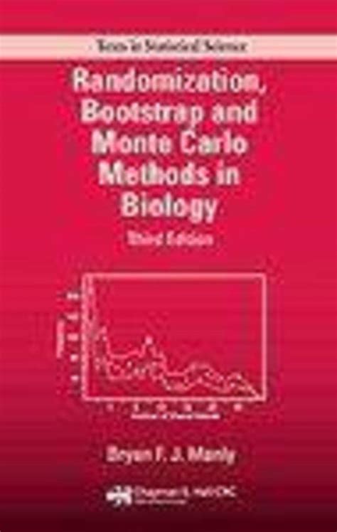 Randomization Bootstrap And Monte Carlo Methods In Biology Par Bryan