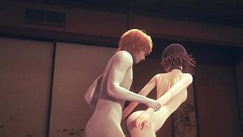 Hentai sin censura D Kaya sexo en un tatami Japonés asiático manga anime película juego