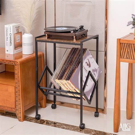 Console Table For Entryway Century Modern Oak Grey Vinyl Stand With 4