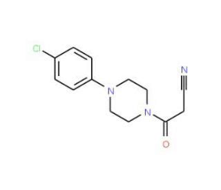 Chlorophenyl Piperazin Yl Oxopropanenitrile Scbt Santa