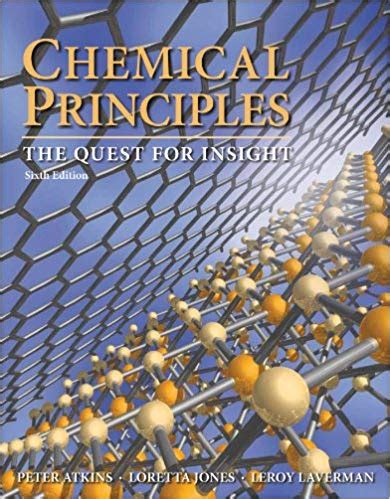 Chemical Principles Sixth Edition Atkins Solution Manual